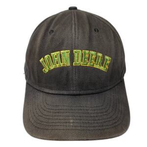 John Deere Nothing Runs Like A Deere Snapback Cap Black One Size Tonkin Vintage